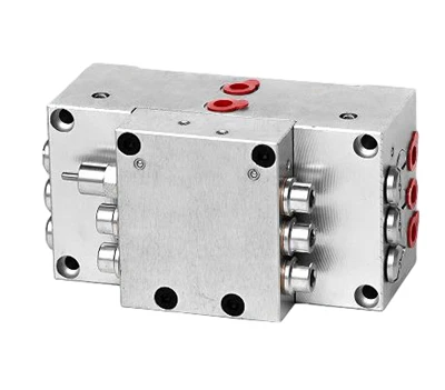 Distributeur de graisse hydraulique progressif